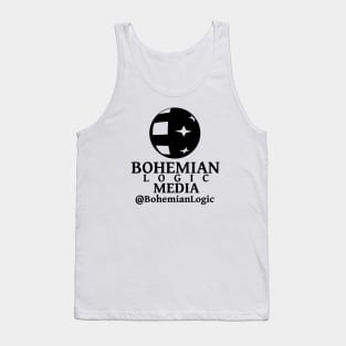 Bohemian Logic Media Logo Black Ink Tank Top